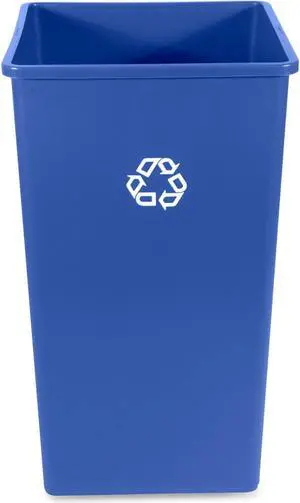 Rubbermaid Commercial 50-Gal Square Recycling Container