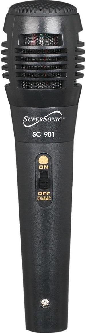 Supersonic SC-901 ProVoice Black Dynamic Vocal Professional Microphone