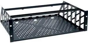 Middle Atlantic Products - RC-3 - Middle Atlantic RC Series RC-3 Rack Shelf - 3U Rack Height x 19 Rack Width - Black -