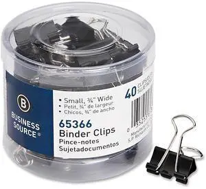 Business Source Small Binder Clips