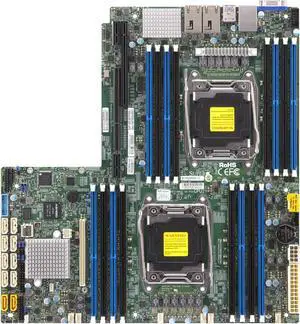 Supermicro MBD-X10DRW-IT-B X10Drw-It - Proprietary - Intel C612 - Socket R3 - Ddr4 Sdram
