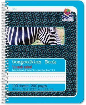 Pacon 1/2" Short Way Ruled Composition Book