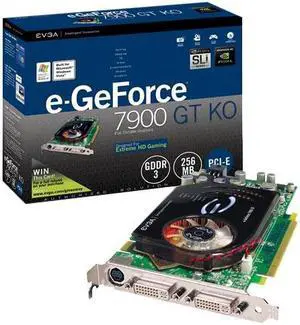 EVGA GeForce 7900 GT Graphic Card - 500 MHz Core - 256 MB GDDR3 - PCI Express x16