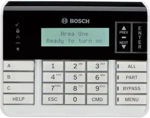 Bosch Detection Systems B920 2 Line Alpha Numeric Keypad (SD12)