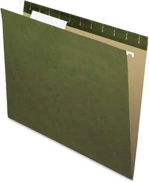 Pendaflex Essentials Standard Green Hanging Folders