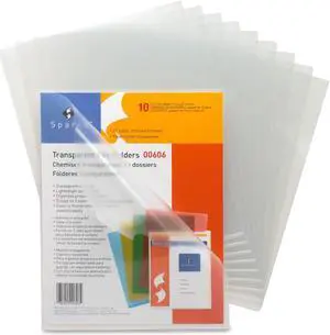 Sparco Transparent File Holder