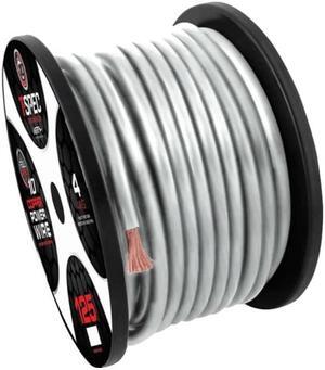 T-Spec 10 AWG 250FT MATTE PEARL OFC POWER WIRE v-10 SERIES