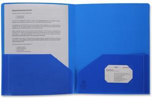 Business Source 2-pocket Poly Portfolio