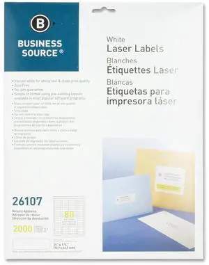 Bus. Source Address Laser Labels