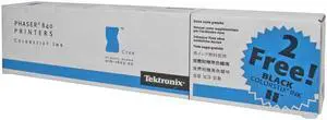 XEROX 016-1605-00 ColorStix For Phaser 840 5 Cyan Plus 2 Free Black
