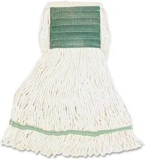 Gojo Synthetic Blend Wide Band Looped Mop 16oz. White MWH5BEA