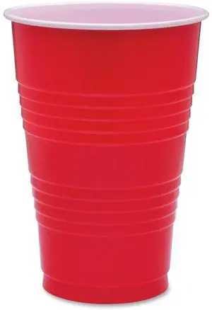 Genuine Joe 16 oz Plastic Party Cups
