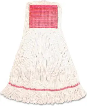 Gojo Synthetic Lg Blend Wet Mop Wide Band Loop 21oz. WE LWH5BEA