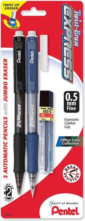 Pentel Twist-Erase Express Automatic Pencils