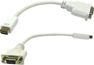 Cable Wholesale Mini-DVI Male to VGA Female Adapter Cable