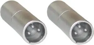 Cable Wholesale XLR Male Coupler (Gender Changer) Metal