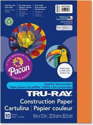 Tru-Ray Heavyweight Construction Paper