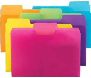 Smead SuperTab Poly File Folders