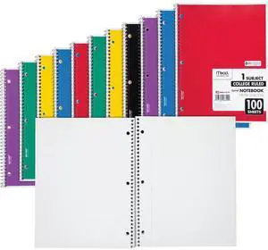 Mead One-subject Spiral Notebook