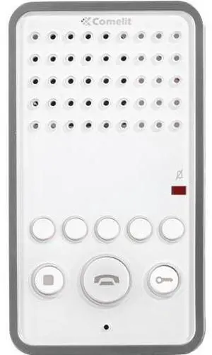 Comelit EASYCOM Series VIP System Hands-Free Intercom - White
