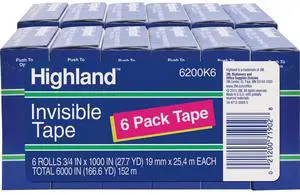 Highland Matte-finish Invisible Tape