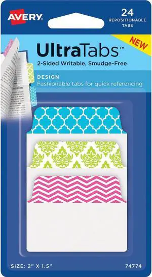 Avery Multiuse Design Ultra Tabs
