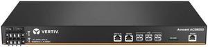 Avocent ACS 8000 32-Port Serial Console Server, Dual Internal DC Power Supply, Analog Modem, 1U Chassis