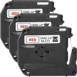 Brother P-touch Nonlaminated M Series Tape Cartridge