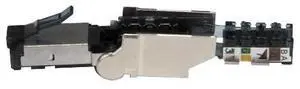 Platinum Tools Cat6A Flex Connector, Shielded Platinum Tools Cat6A Flex Connector, Shielded