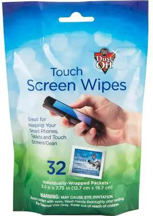 Dust-Off Electronics Screen Wipes - DTSW32