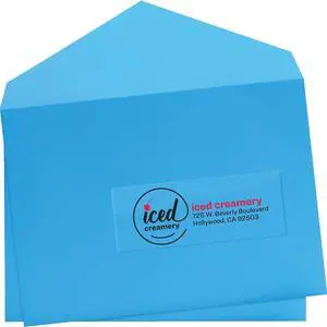 Avery Clear High Gloss Mailing/Shipping Labels
