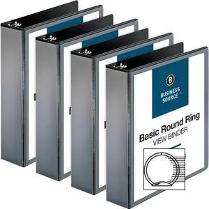 Business Source Round-ring View Binder