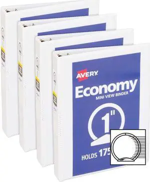 Avery Round Ring Economy View Binder