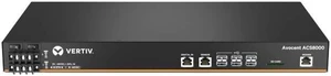 Avocent ACS 8000 48-Port Serial Console Server, Dual Internal DC Power Supply, Analog Modem, 1U Chassis Avocent ACS 8000 48-Port Serial Console Server, Dual Internal DC Power Supply, Analog Modem, 1U Chassis