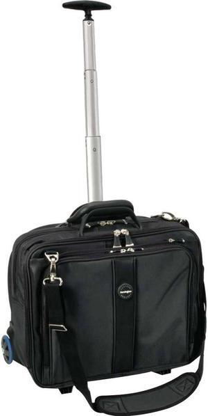 Kensington Contour Carrying Case (Roller) for 17" Notebook - Black, Gray