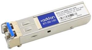 AddOn 5-Pack of Cisco GLC-LH-SMD Compatible TAA Compliant 1000Base-LX SFP Transceiver (SMF, 1310nm, 10km, LC, DOM)