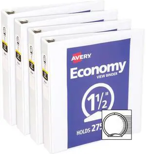Avery Round Ring Economy View Binder