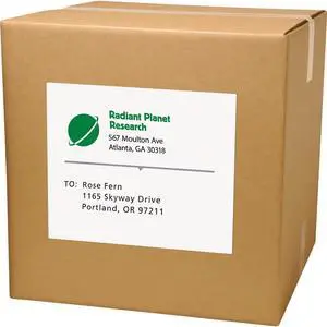 Avery Full-Sheet Matte White Labels