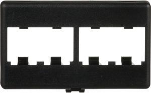 Panduit CFFP4BL Faceplate