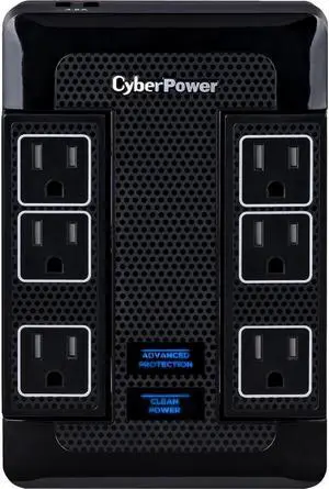 CyberPower HT600WSU2A Home Theater Surge Protectors