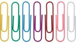 Business Source Vinyl-coated Gem Clips
