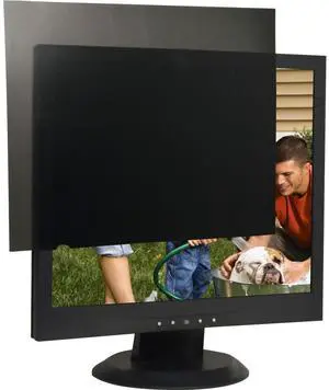 Business Source 17" Monitor Blackout Privacy Filter Black