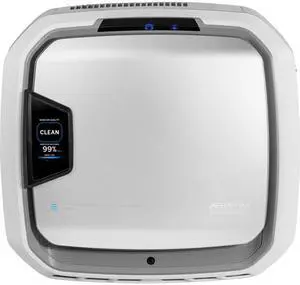 Fellowes AeraMax Pro AM3 PC H13 True HEPA Hardwired Wall-Mount Air Purifier - 550 sq ft Room Capacity - Stainless Steel (9573001)