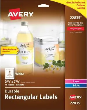 Avery® Durable Water-resistant Labels