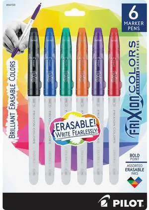 Pilot FriXion Colors Erasable Marker Pens