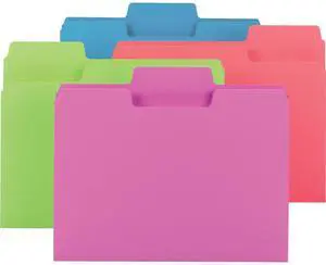 Smead SuperTab Tab Assorted Colors File Folders