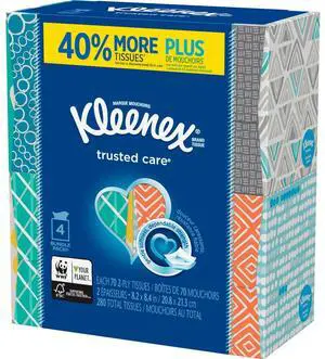 Kleenex Trusted Care Tissues