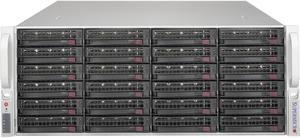 Supermicro SuperChassis 846BE2C-R1K23B Server Case - Rack-mountable - Black - 4U - 24 x Bay - 5 x 3.15" x Fan(s) Installed - 2 x 1200 W - Power Supply Installed CSE-846BE2C-R1K23B