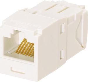 Panduit CJ688TGAW Mini-Com TX6 Plus Cat6 Jack, Arctic White