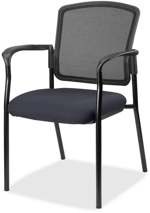 Lorell Mesh Back Stackable Guest Chair - 2310046 Lorell Mesh Back Stackable Guest Chair - 2310046